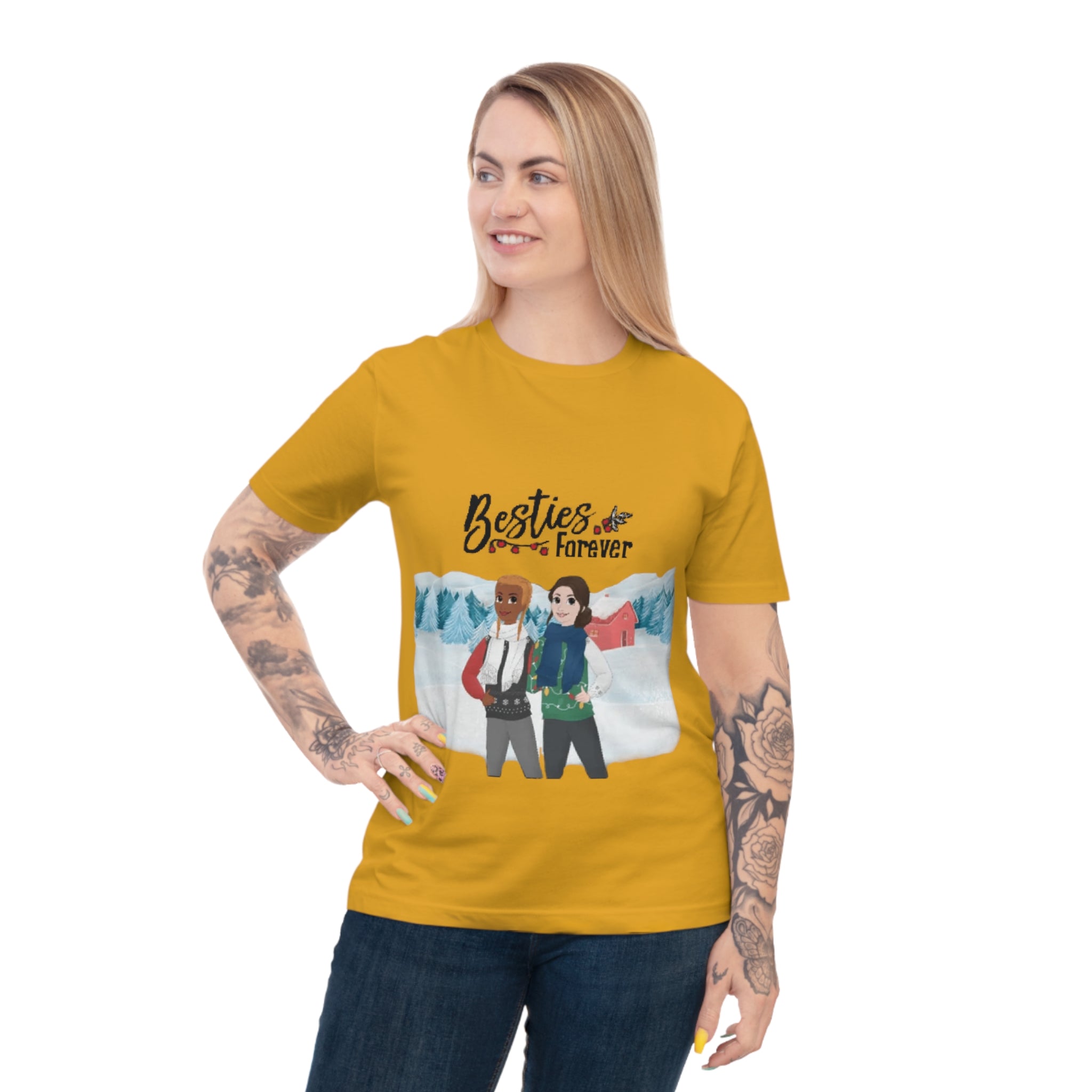 Winter Besties Forever | Unisex Classic Long Sleeve T-Shirt
